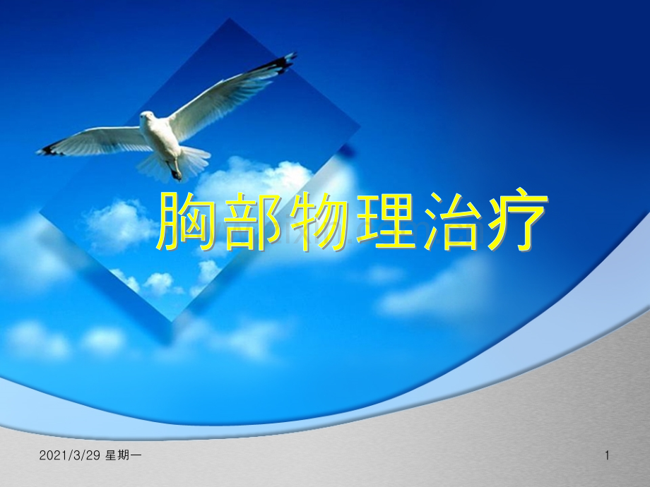胸部物理治疗.ppt_第1页