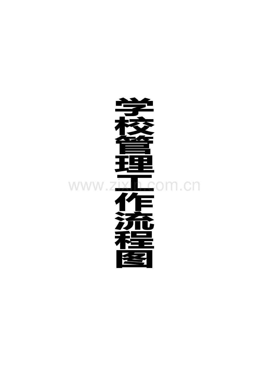 学校管理工作流程图.doc_第1页