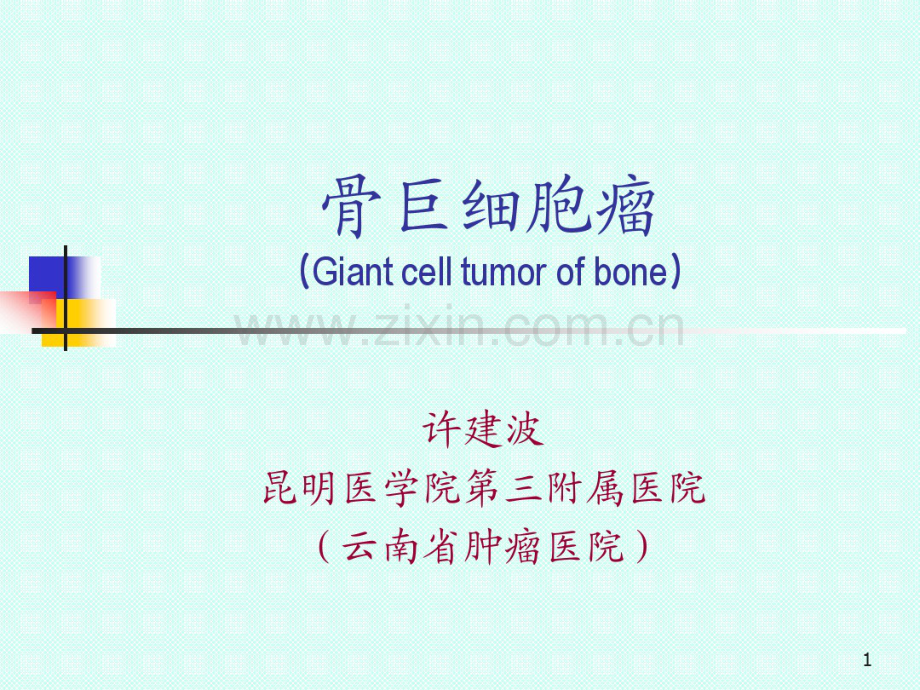 骨巨细胞瘤.pdf_第1页