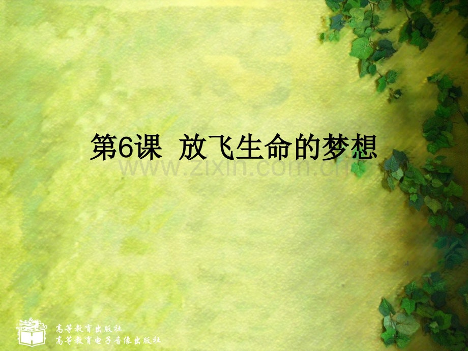 放飞生命的梦想.ppt_第1页