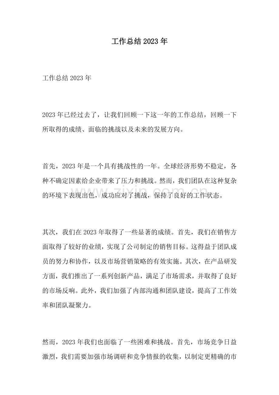 工作总结2023年.docx_第1页
