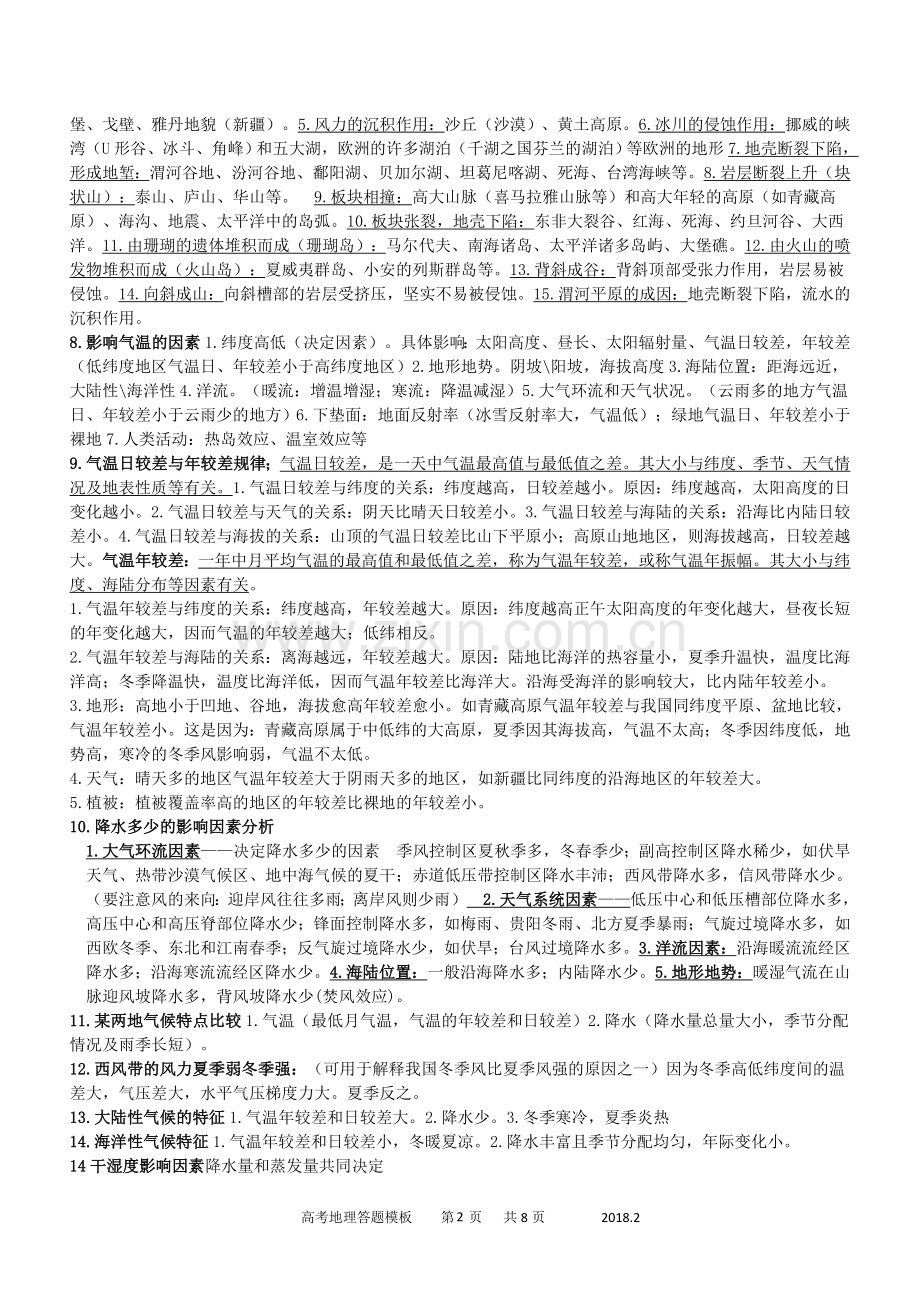 高考地理答题模板.doc_第2页