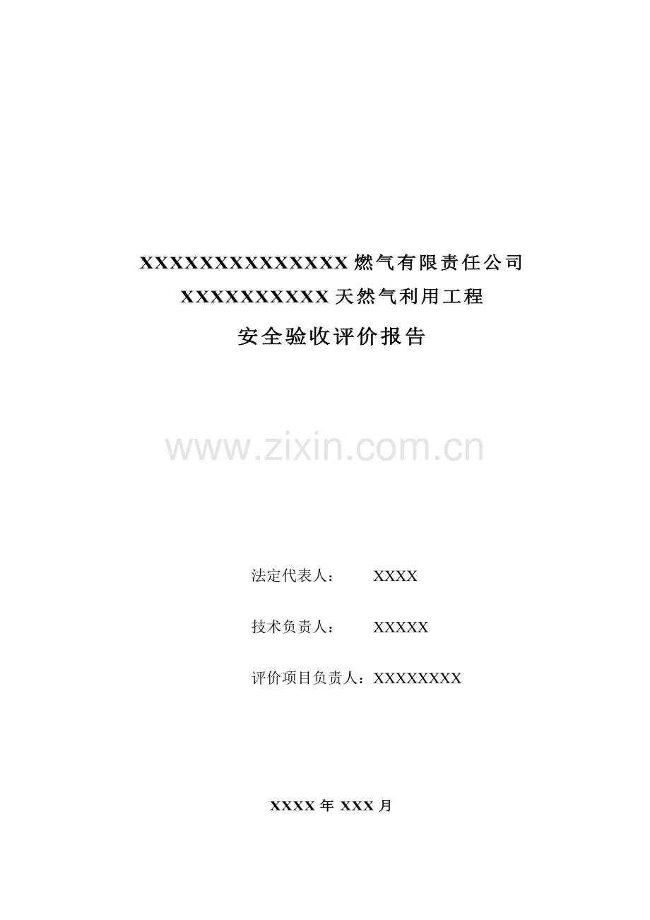 天然气工程安全验收评价报告.doc_第2页