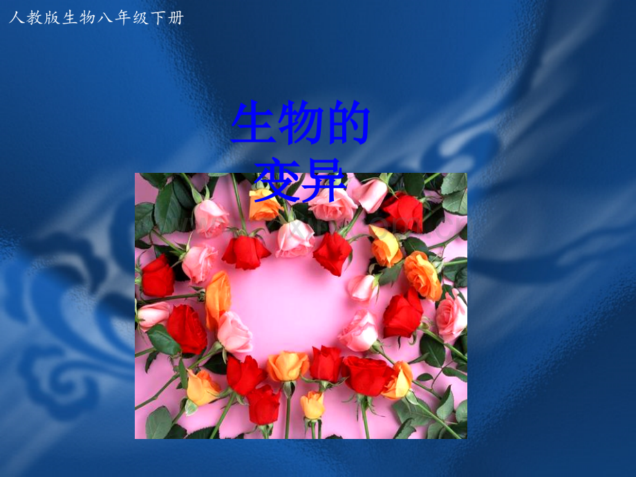 人教版生物的变异课件.ppt_第1页