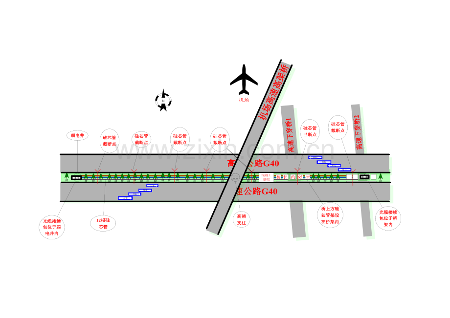 高速机场段硅芯管及光缆施工方案.docx_第2页