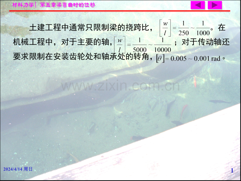 型钢梁的刚校核.pptx_第1页
