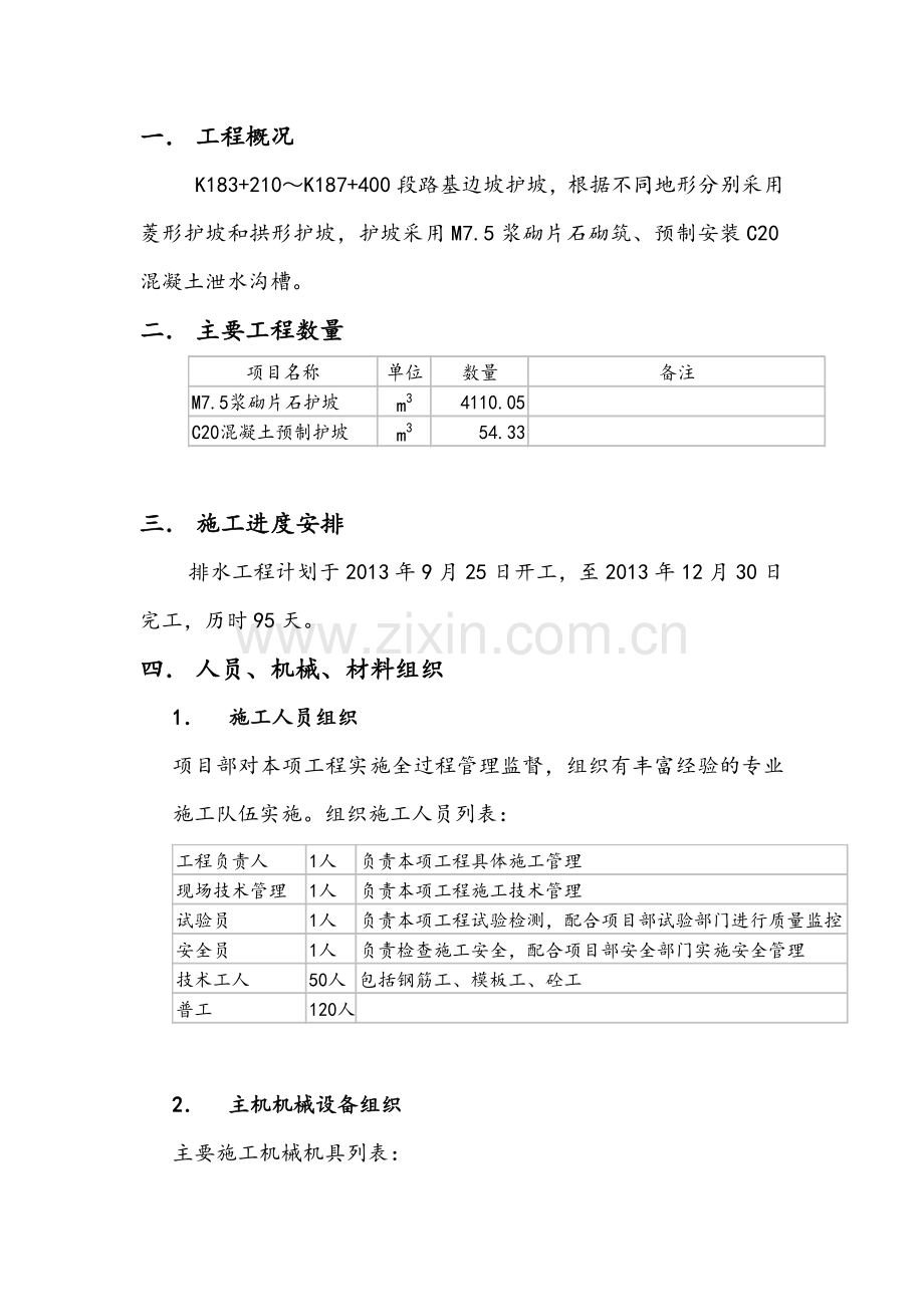 高速公路护坡程施工方案.docx_第2页
