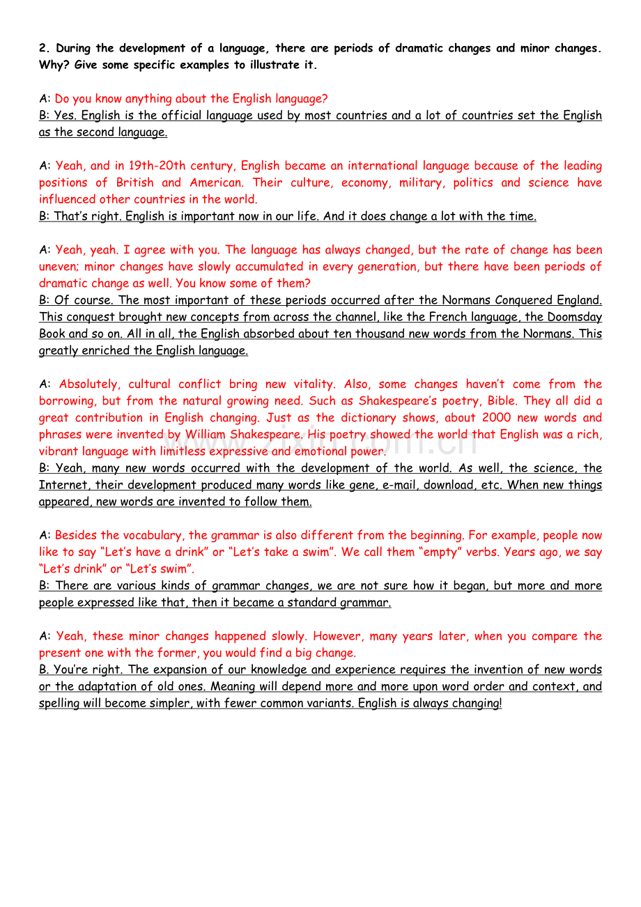 4分钟英语口语对话10篇.pdf_第2页