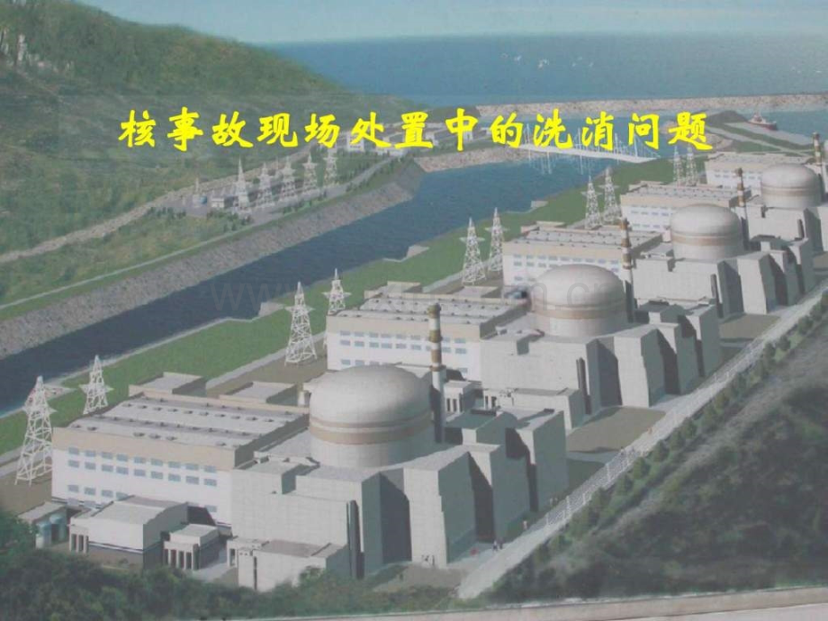 核事故现场处置中的洗消问题..pptx_第1页