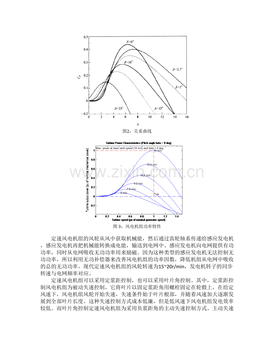 定速风电机组的仿真报告.pdf_第2页