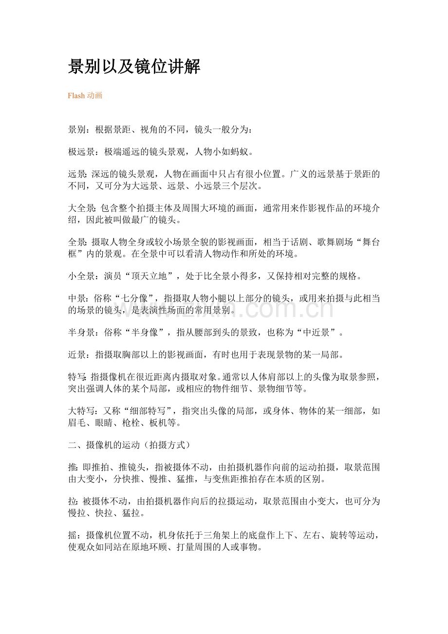 分镜的基本知识整理.doc_第1页