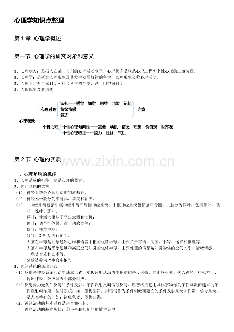 教师编心理学知识点整理.pdf_第1页