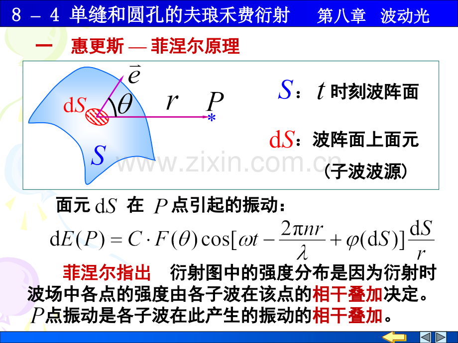 单缝和圆孔的夫琅禾费衍射.ppt_第1页