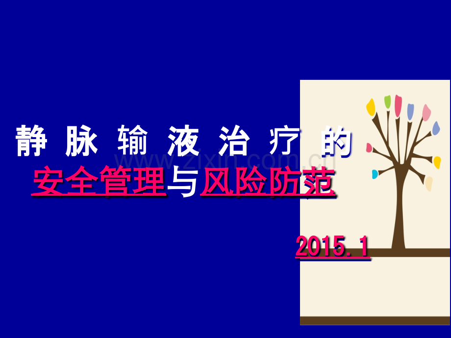 静脉输液治疗的安全管理与风险防范.ppt_第1页