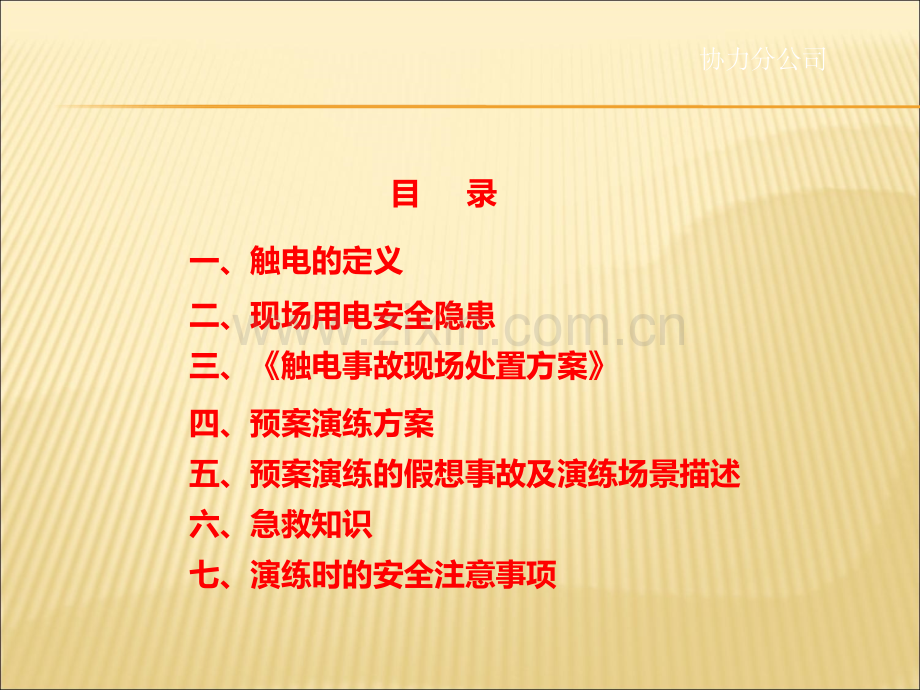 触电事故应急预案演练培训教材.ppt_第2页