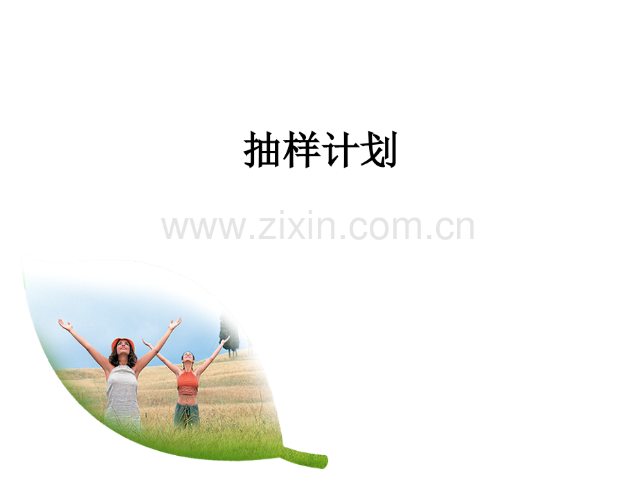 抽样计划.ppt_第1页