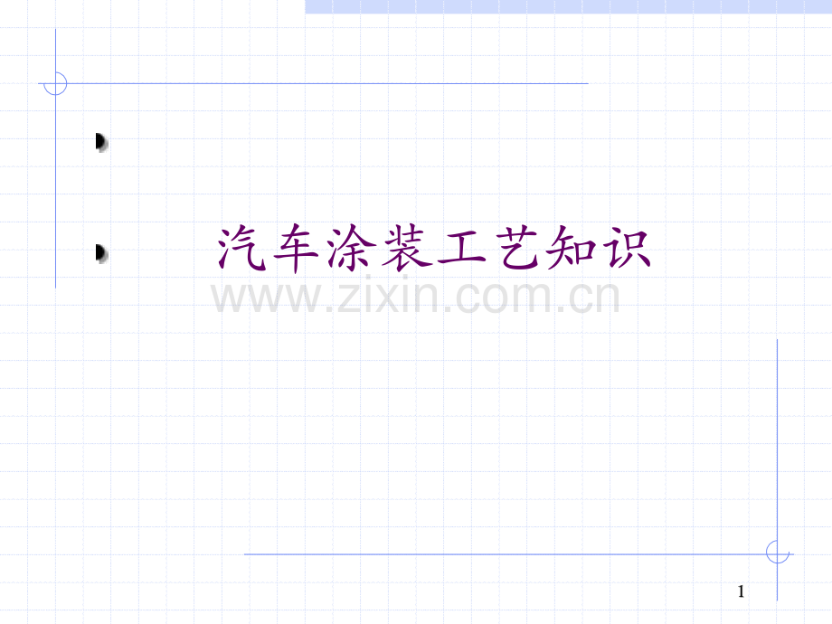 汽车涂装工艺知识.ppt_第1页