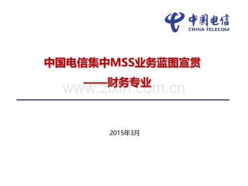 中国电信集中MSS项目业务蓝图模版设计财务组蓝图宣贯.pptx