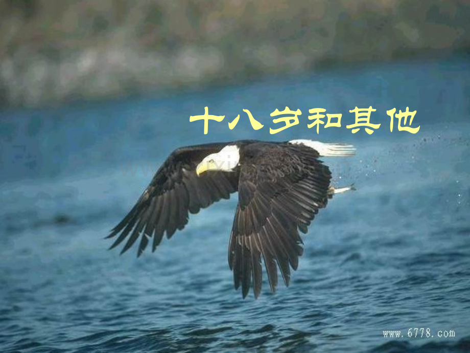 十八岁和其他课件.pptx_第1页