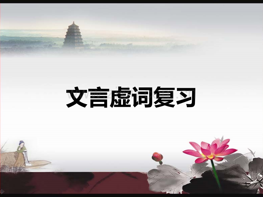 高考个文言虚词复习共张.ppt_第1页