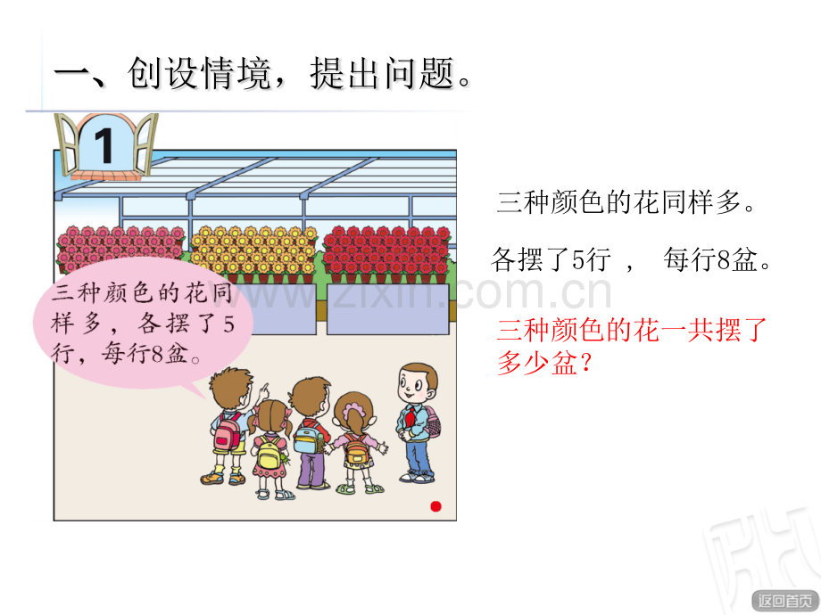 2015新青岛版三年级数学下册用连乘连除解决问题.pptx_第2页
