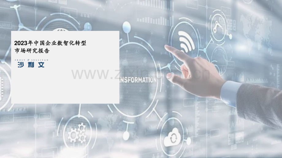 2023年中国企业数智化转型市场研究报告.pdf_第1页