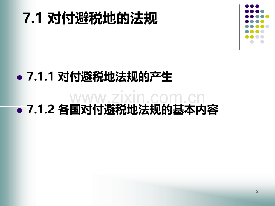 其它反避税法规与措施.ppt_第2页