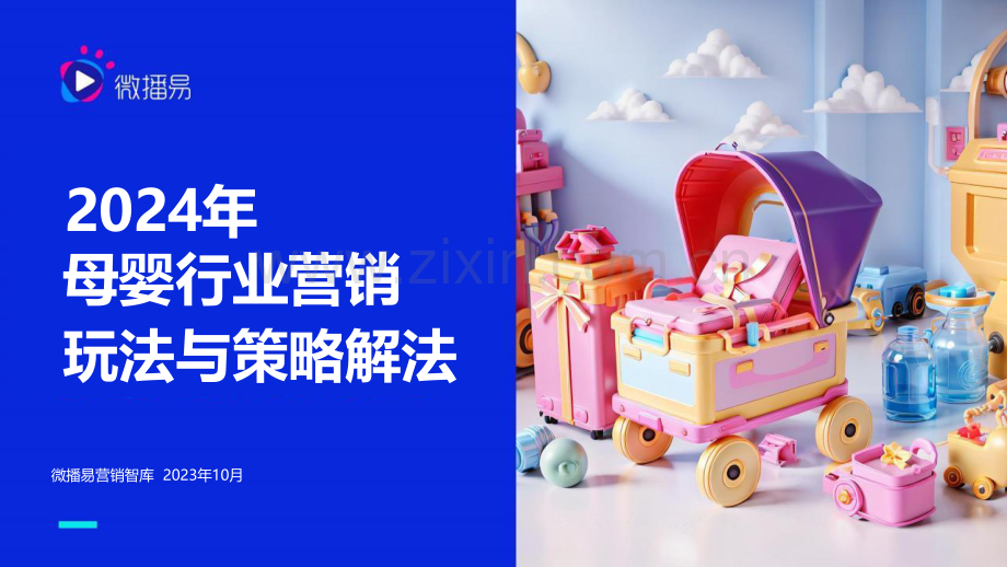 2024年母婴行业品牌营销玩法与策略解法.pdf_第1页