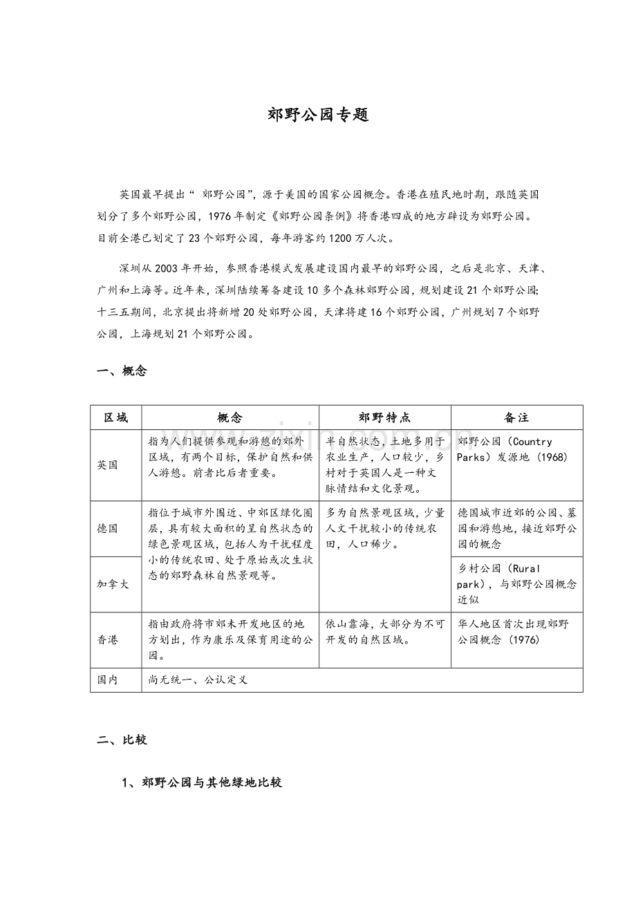 郊野公园专题.doc_第1页