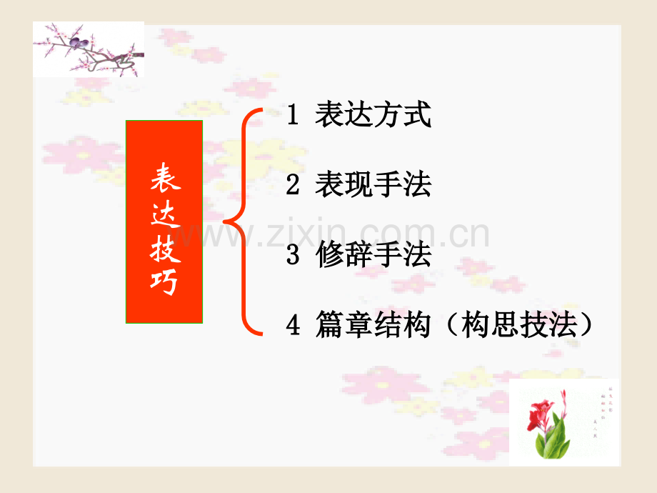 鉴赏诗歌的表达技巧好.pptx_第2页