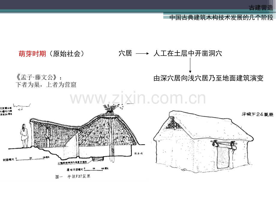 中国古典建筑木构技术发展的几个阶段.pptx_第1页