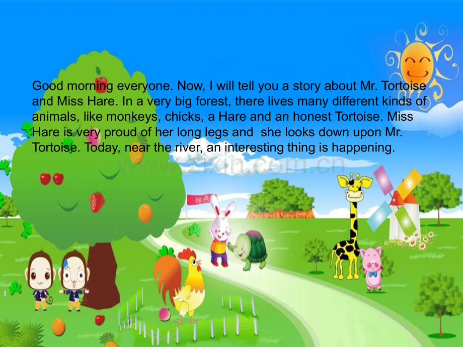 龟兔赛跑英语小品剧.ppt_第2页