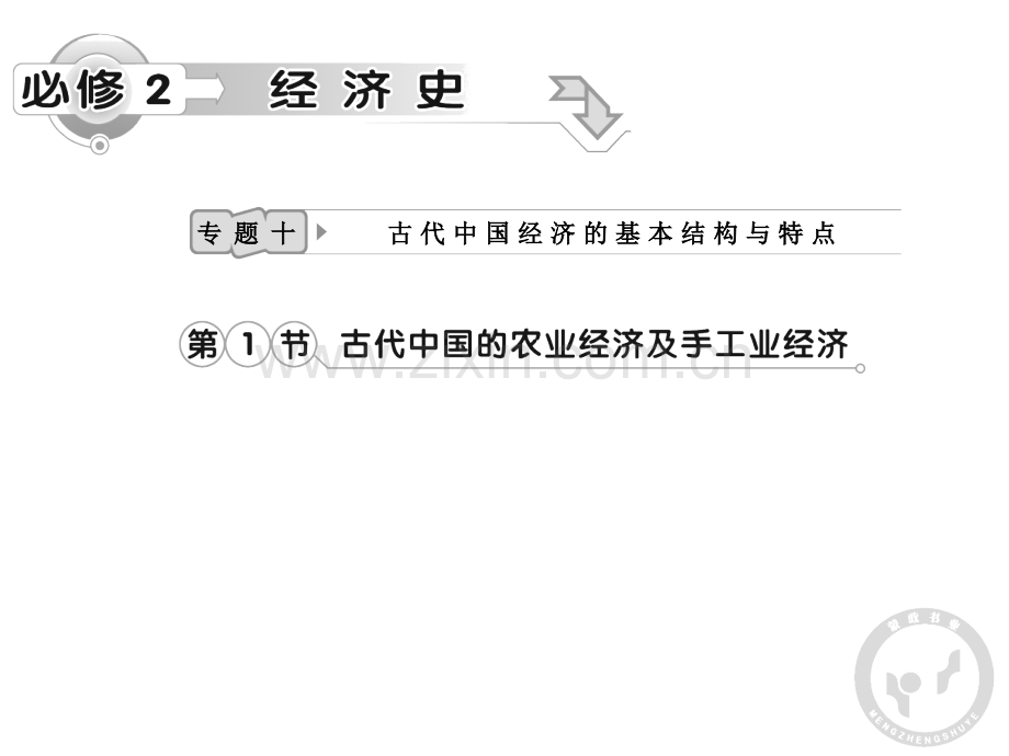 古代中国的农业手工业经济.pptx_第1页