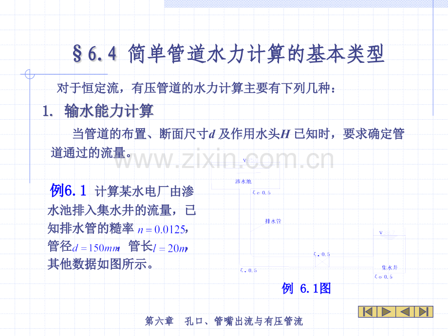 简单管道的水力计算精.pptx_第1页
