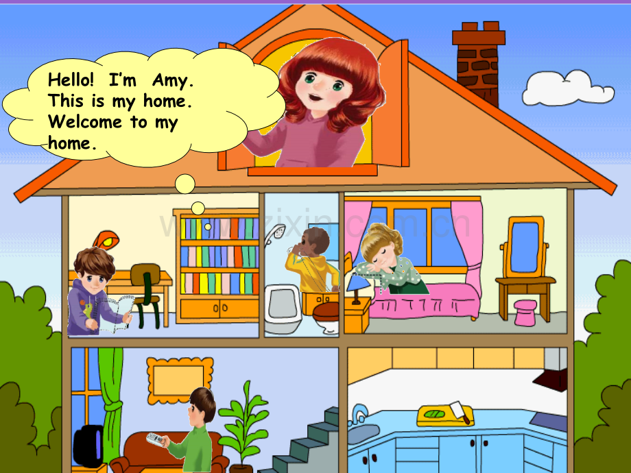 PEP小学英语四年级上册Unit4-My-home-A-PPT.Let27s-learn.ppt_第2页