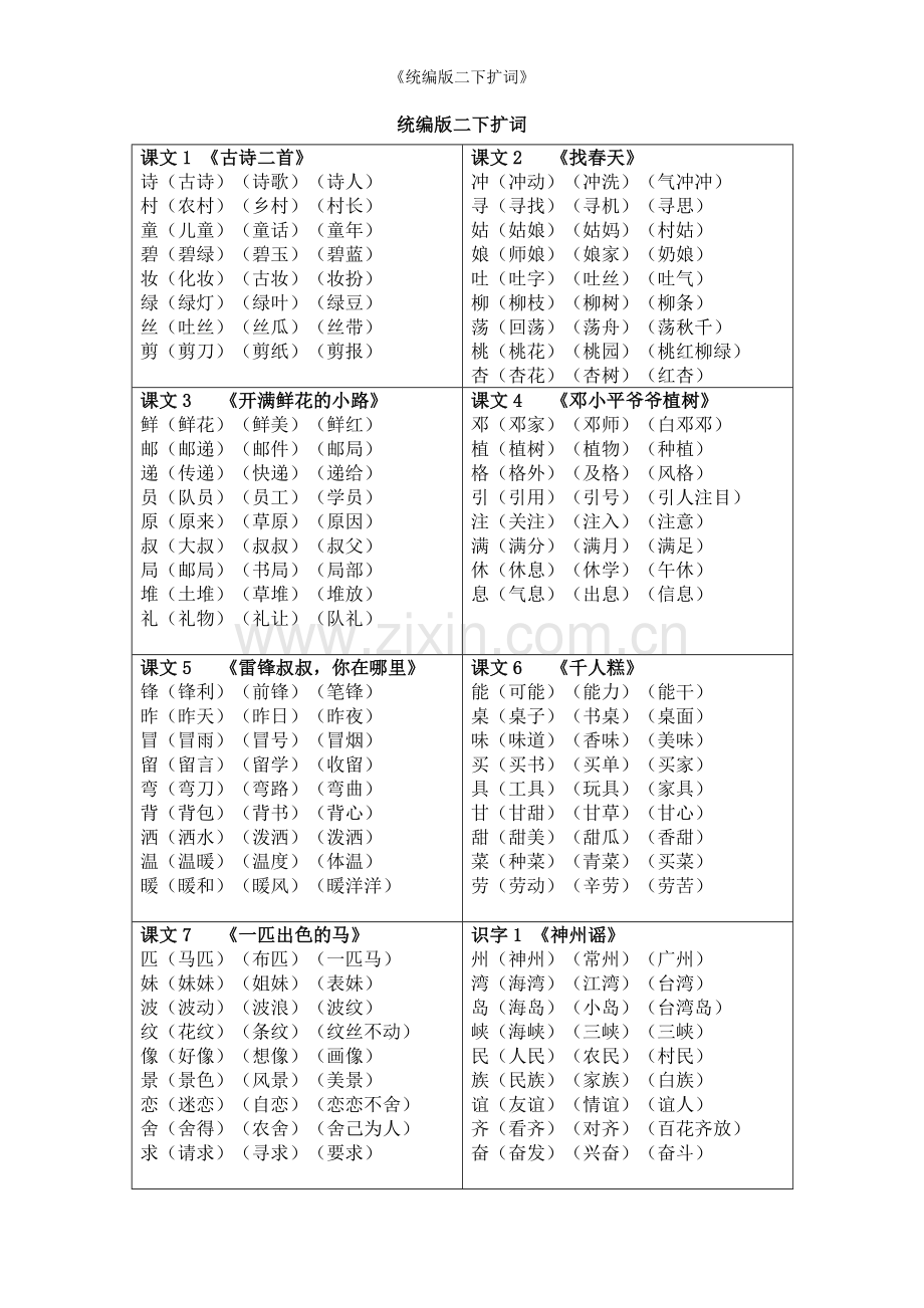 《统编版二下扩词》.doc_第1页