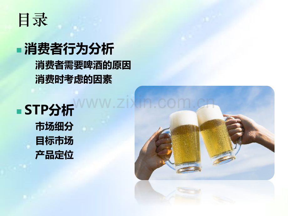 青岛啤酒-消费者行为分析、STP分析---市场营销---课堂展示.ppt_第2页