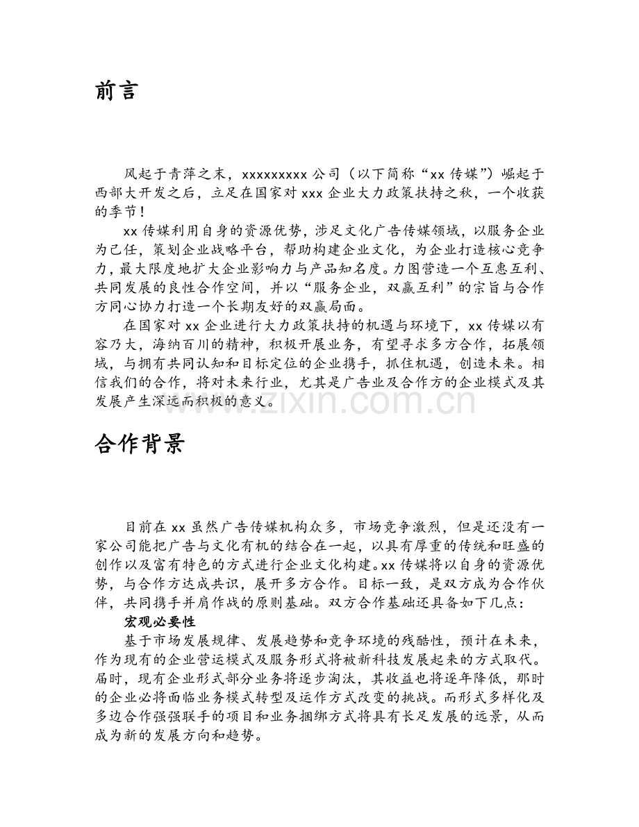 项目合作方案计划书.doc_第2页