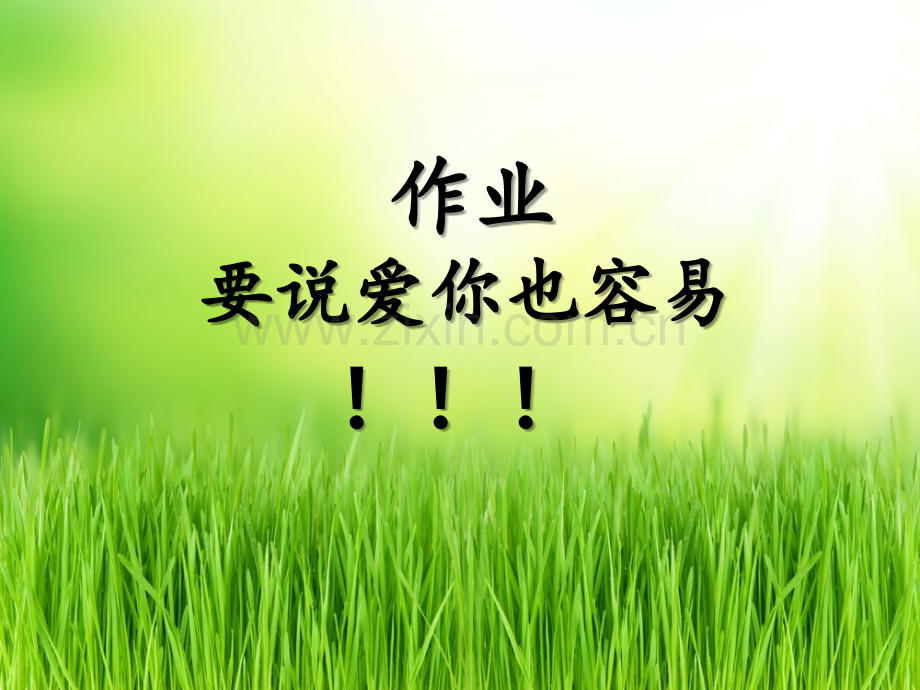 让学生爱上作业.ppt_第1页