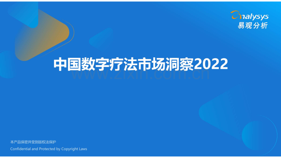 2022中国数字疗法市场洞察.pdf_第1页