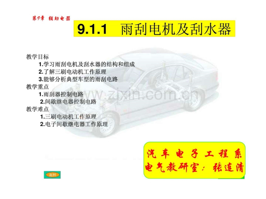 雨刮器的工作原理.pptx_第1页