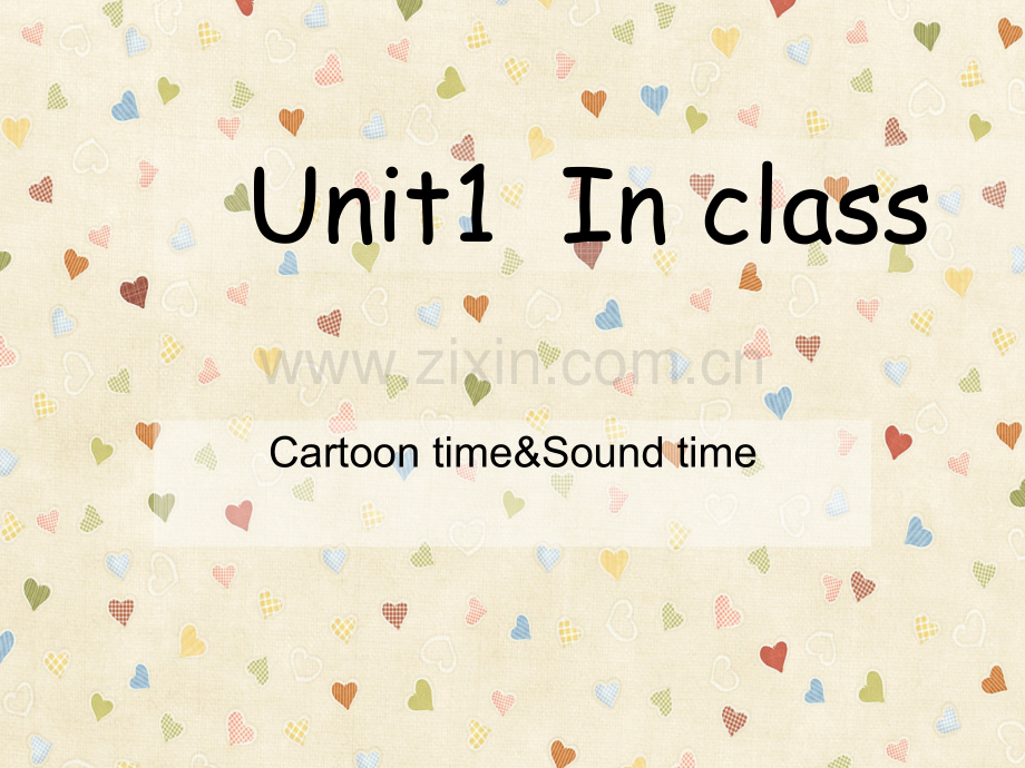 译林小学英语3B-Unit1-In-class-(sound-time&-cartoon-time).ppt_第1页
