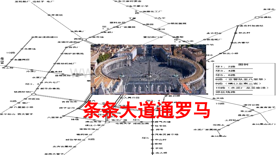 14通往广场的路不止一条1.pptx_第1页