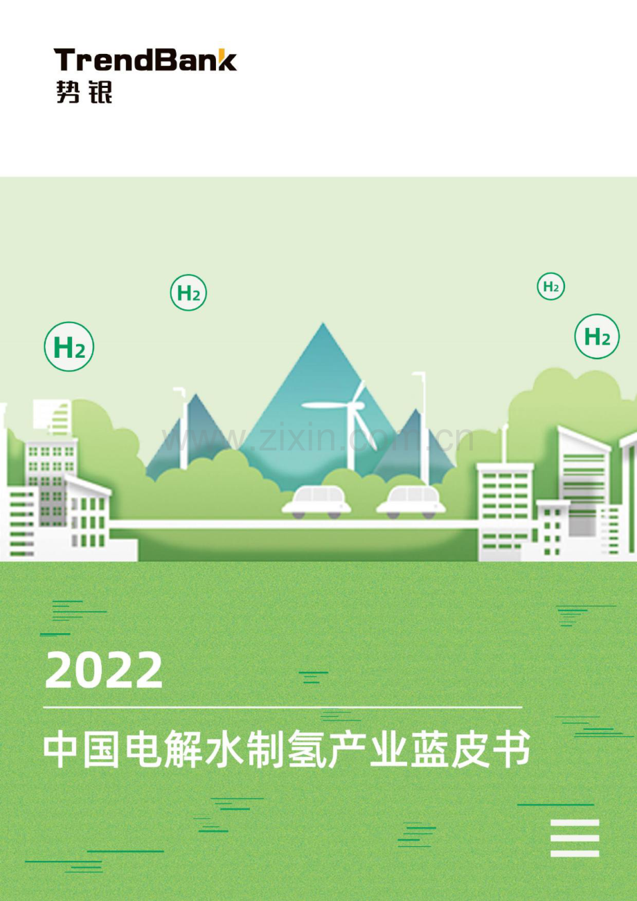 2022中国电解水制氢产业蓝皮书.pdf_第1页