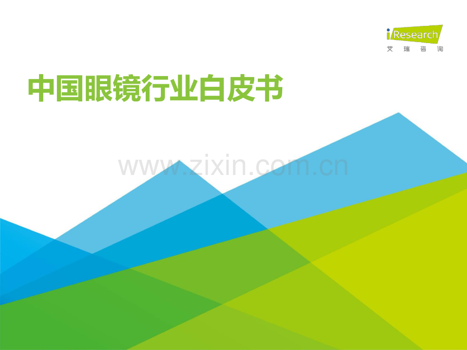 2022年中国眼镜行业白皮书.pdf_第1页