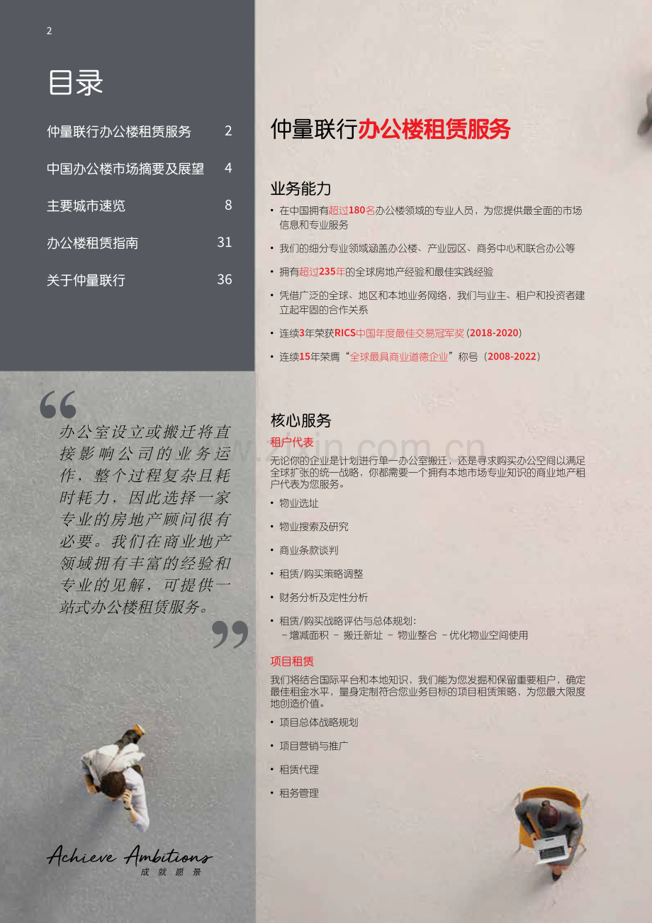 2022中国办公楼租赁指南.pdf_第2页