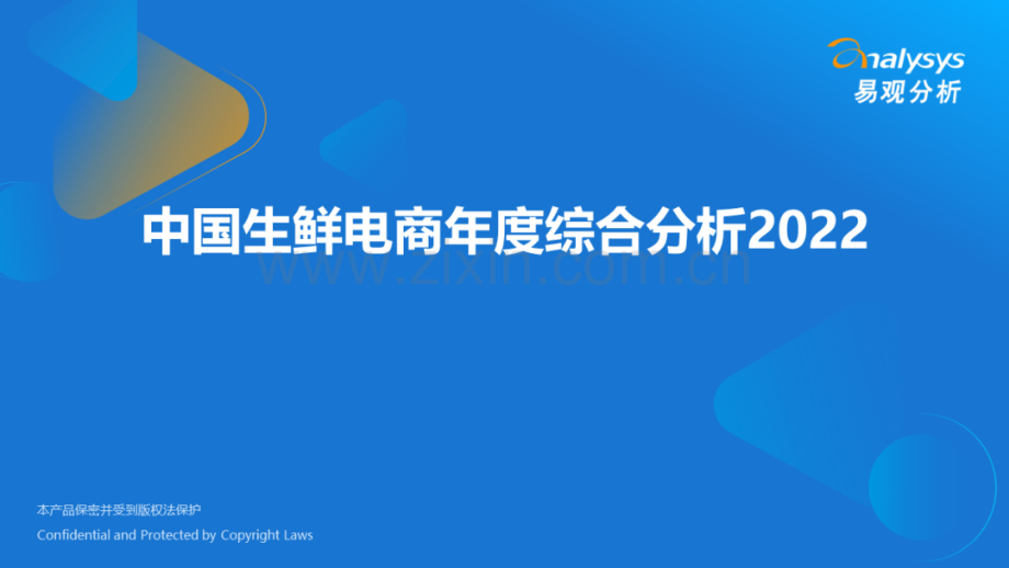 2022中国生鲜电商年度综合分析.pdf_第1页