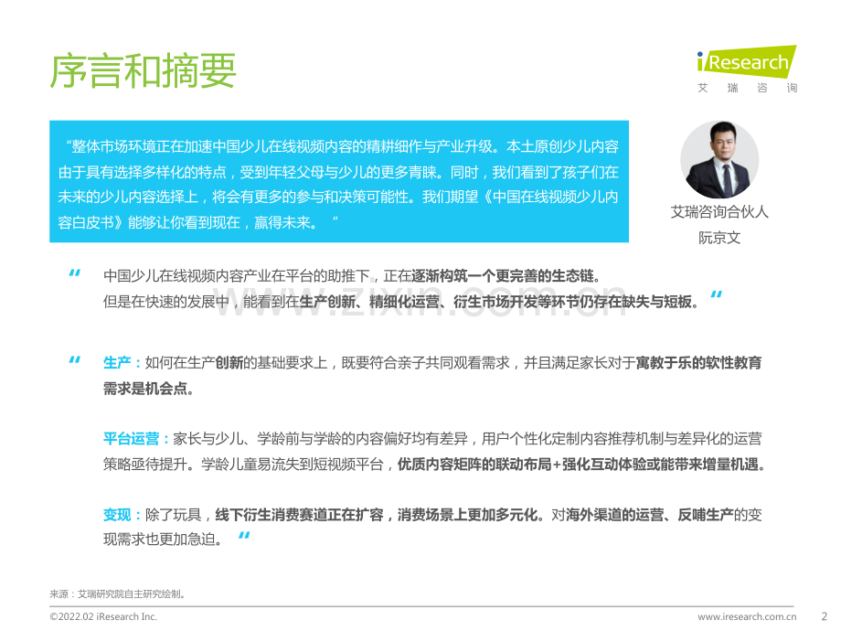 2022年中国在线视频行业少儿内容白皮书.pdf_第2页