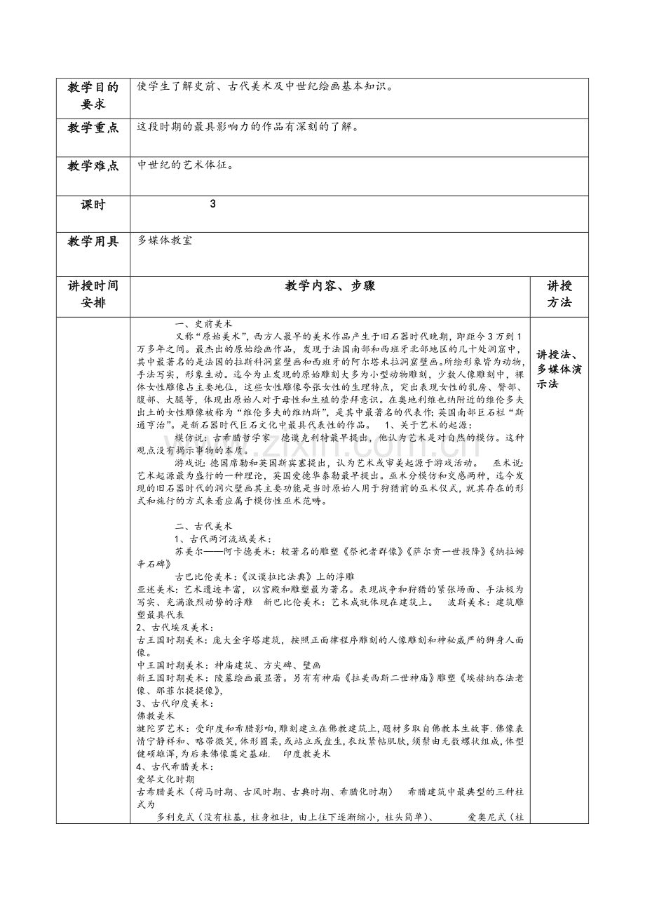 美术欣赏教案.doc_第2页