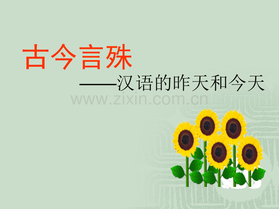 古今言殊.pptx_第1页